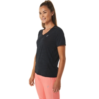 Women's miler outlet v-neck running shirt