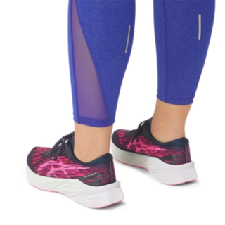 Senita Athletics Criss Cross Tights Eggplant, NWT