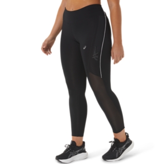 Women's ASICS LOGO 7/8 TIGHT, Performance Black, Tights & Leggings