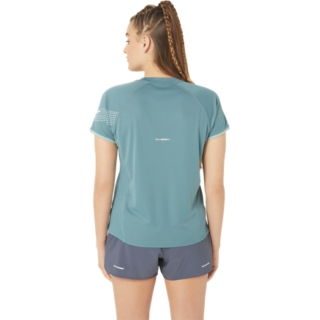 ICON SHORT SLEEVED TOP | Women | Foggy Teal/Pure Aqua