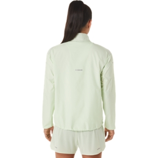 WOMEN\'S LITE-SHOW JACKET | & ASICS Outerwear Green/Dusty Whisper | | Purple Jackets