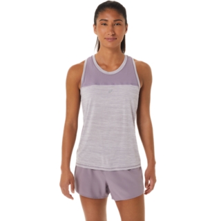 Women's MATCH GRAPHIC TANK, Dusk Violet