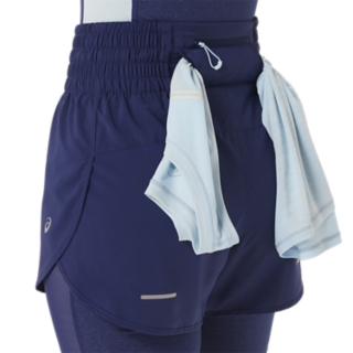 WOMEN\'S NAGINO | 4IN | Blue SHORT | Indigo Pants ASICS Shorts RUN 