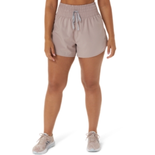 Women's NAGINO 4IN RUN SHORT, Fawn, Shorts