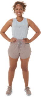 WOMEN'S NAGINO 4IN RUN SHORT | Fawn | Shorts & Pants | ASICS