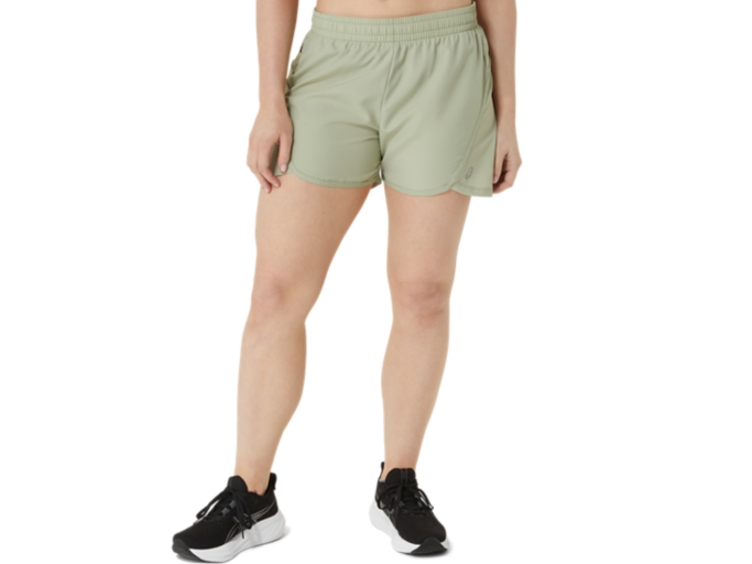 WOMEN'S 4IN PR LYTE SHORT 2.0 | Olive Grey | Shorts & Pants | ASICS