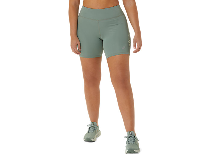 Image 1 of 7 of Dames Slate Grey ICON SPRINTER Shorts voor dames