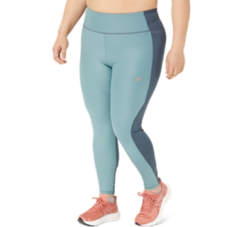 NAGINO RUN TIGHT | Foggy Teal/Tarmac | Tights & Leggings | ASICS