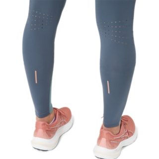 NAGINO RUN TIGHT Foggy Teal Tarmac Tights Leggings ASICS