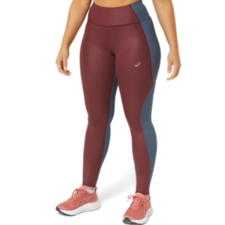 Women's NAGINO RUN TIGHT, Port Royal/Tarmac, Tights & Leggings