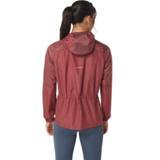 NAGINO PACKABLE RUN JACKET BRISKET RED