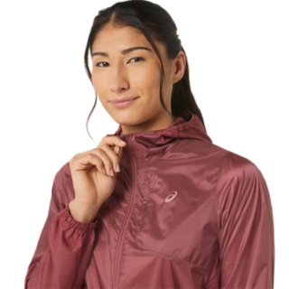 NAGINO PACKABLE RUN JACKET BRISKET RED