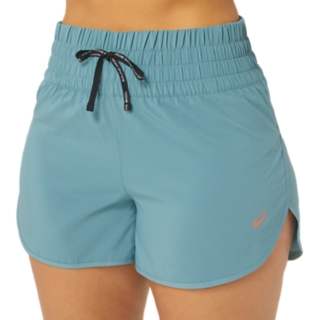 NAGINO 4IN RUN ASICS SHORT | Shorts Teal & | | Pants Foggy