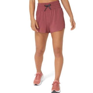 WOMEN'S PR LYTE 2.5IN RUN SHORT, Fuchsia Red/Pink Glo, Shorts & Pants