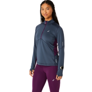 WOMEN'S UNDER ARMOR TECH 1/2 ZIP LONG SLEEVE T-SHIRT - UNDER ARMOUR -  Women's - Clothing