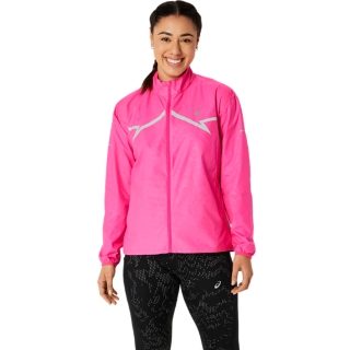 LITE-SHOW JACKET | Pink Glo & | ASICS Jackets Outerwear 