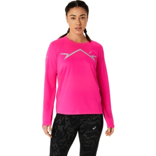 Shirts | Pink TOP Sleeve | | LITE-SHOW SLEEVE ASICS Long Glo LONG