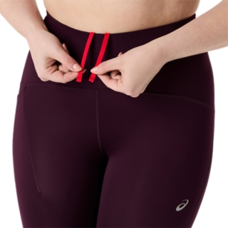 Image 6 of 8 of Women's DARK AUBERGINE ROAD HIGH WAIST TIGHT Women's Tights