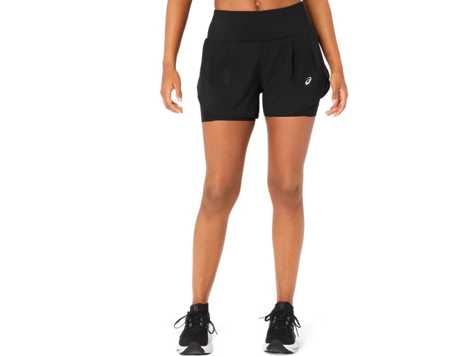 ROAD 2 N 1 3.5 INCH SHORT Women Performance Black Performance Black Womens Shorts ASICS Australia