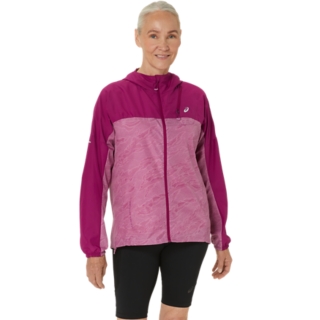 Asics packable running sales jacket