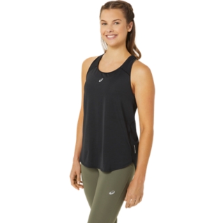 Women's ROAD TANK, Performance Black, Tops