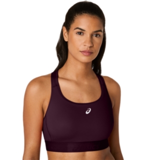 ROAD COMPRESSION BRA, Dark Aubergine 3