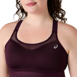 Image 4 of 7 of Women's DARK AUBERGINE ROAD COMBINATION BRA Women's Sports Bras
