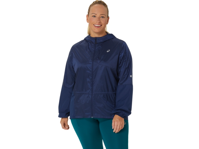 Women's PACKABLE RUN JACKET | Blue Expanse | Jackets & Vests | ASICS UK