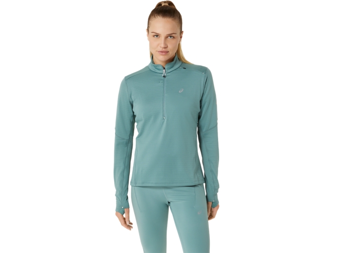 ROAD WINTER 1/2 ZIP MID LAYER | Women | Celadon | Women's