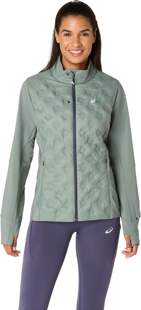 Женская куртка ASICS Road Winter, цвет: Синий