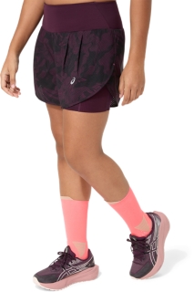 ROAD ALL OVER PRINT 2-N-1 3.5IN SHORT, Dark Aubergine 3