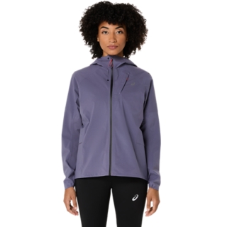 METARUN WATERPROOF JACKET Women Greyish Purple Damen Jacken und Westen ASICS DE