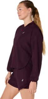 NAGINO RUN ADJUSTABLE JACKET, Dark Aubergine 3