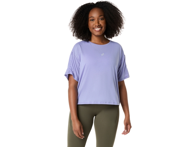 NAGINO RUN ADJUSTABLE SS TOP | Women | BLUEBELL | Women's Short