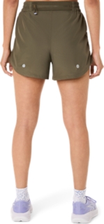NAGINO 4IN RUN SHORT DARK OLIVE