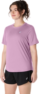 Image 3 of 6 of Women's HAZY LILAC ASICS SILVER SS TOP 2026 RNR Manila 2026