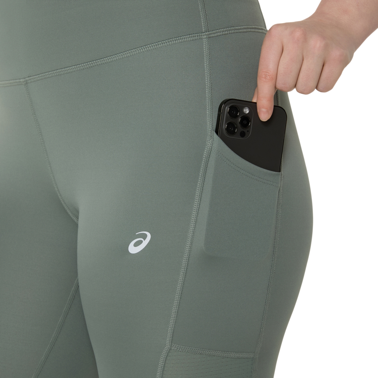 Женские брюки ASICS Silver Tight, цвет: Синий — фото 4