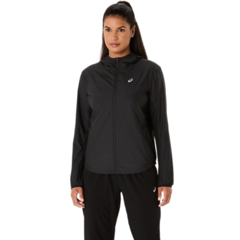 Женская куртка ASICS Silver, цвет: Чёрный