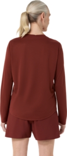 Image 2 of 6 of  SINGED RED ASICS SILVER LS TOP Long Sleeve Shirts