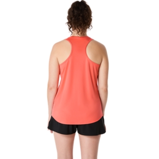 ASICS CORE TANK | Women | Coral Reef | Short Sleeve Tops | ASICS