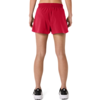 ASICS CORE SPLIT SHORT, Speed Red 2
