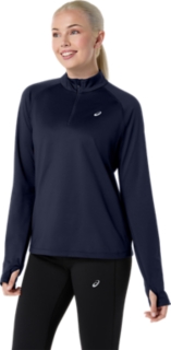 SPORT WINTER 1/2 ZIP TOP, Midnight 3