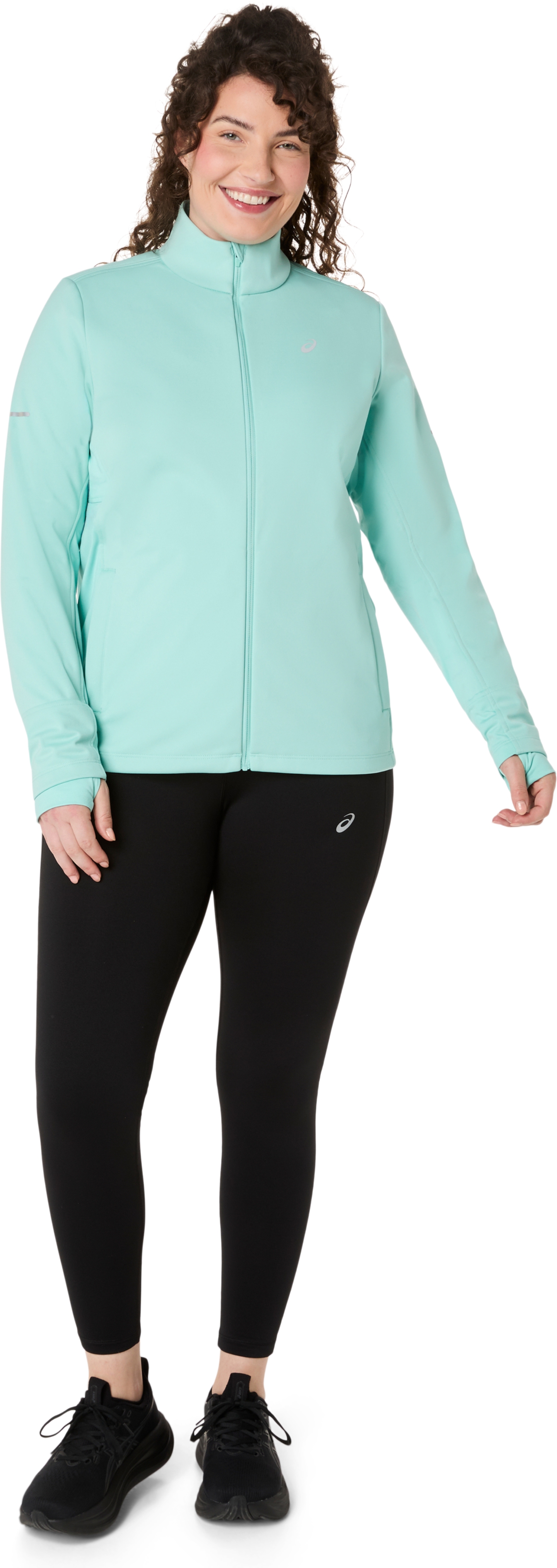 Женская куртка ASICS Sport Winter, цвет: Зелёный — фото 2