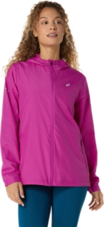 Alternative image view of SPORT RUN HOOD JACKET, Bold Magenta