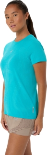 Image 3 of 6 of Women's ENERGY AQUA ROAD SEAMLESS SS TOP Women's Short Sleeve Shirts