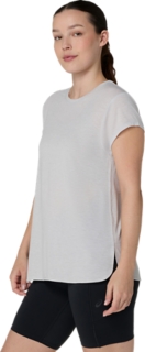 WOMEN'S HEATHER CREWNECK TOP, Image 3 of 6