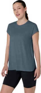 WOMEN'S HEATHER CREWNECK TOP, Ironclad 3