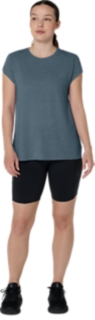 WOMEN'S HEATHER CREWNECK TOP, Image 6 of 6
