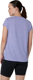 WOMEN'S HEATHER CREWNECK TOP, Image 2 of 6