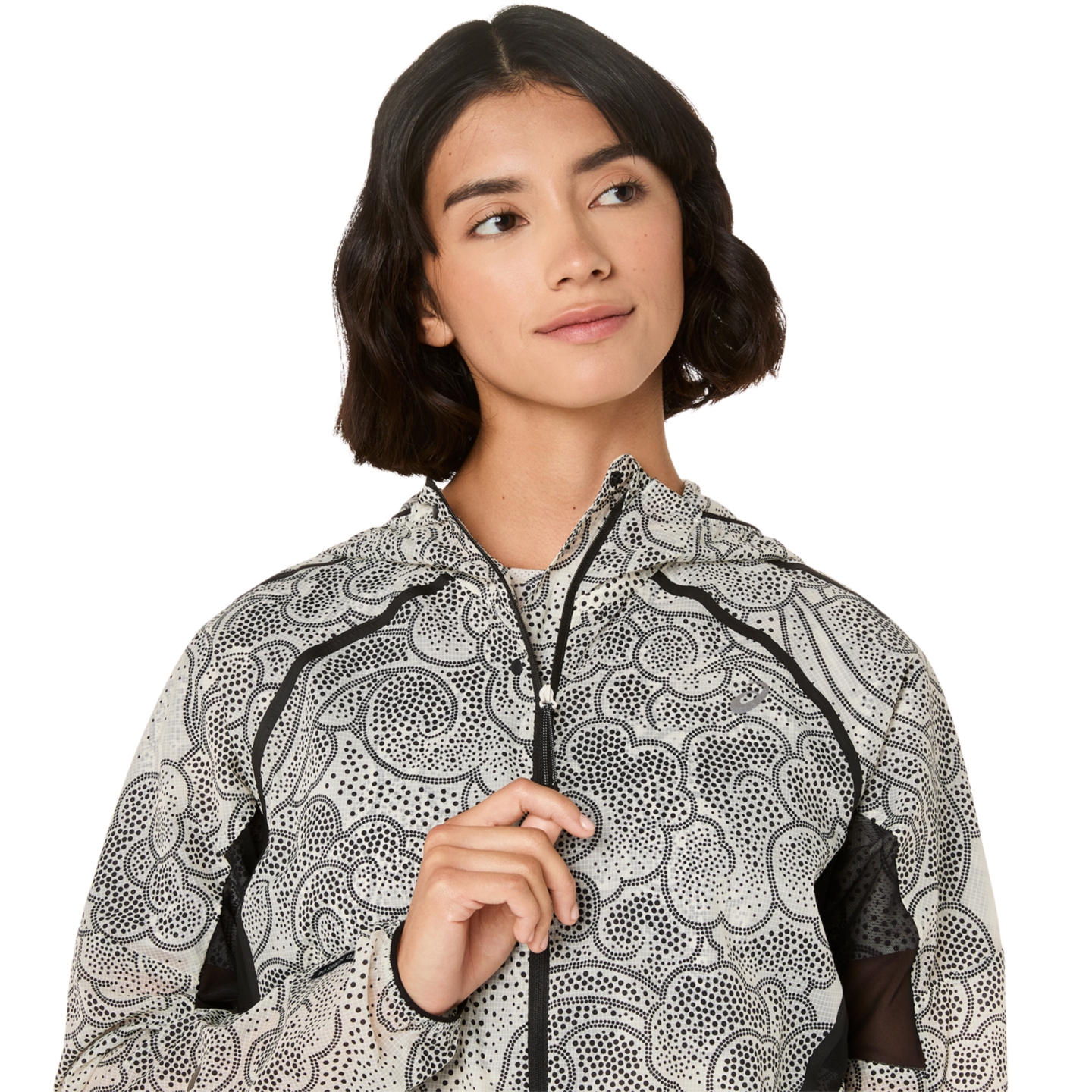Женская куртка ASICS Limited Series Wind Breaker, цвет: Кремовый — фото 4